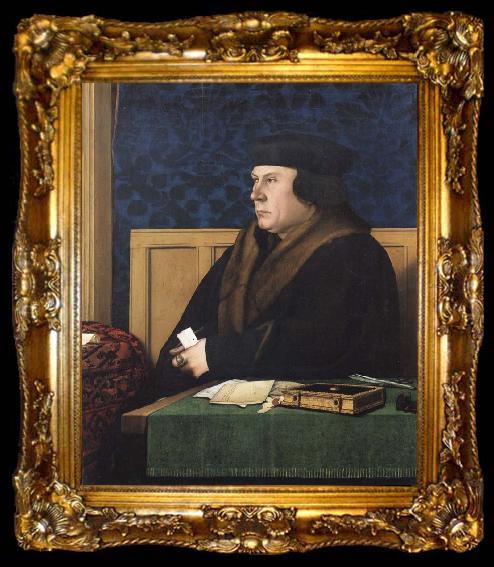 framed  Hans holbein the younger Thomas Cromwell, ta009-2